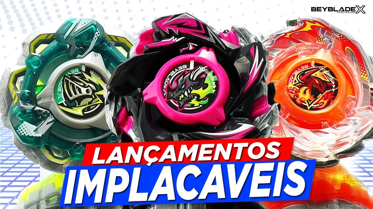 A situação dos NOVOS BEYBLADE CX 2.0 está INSANA...