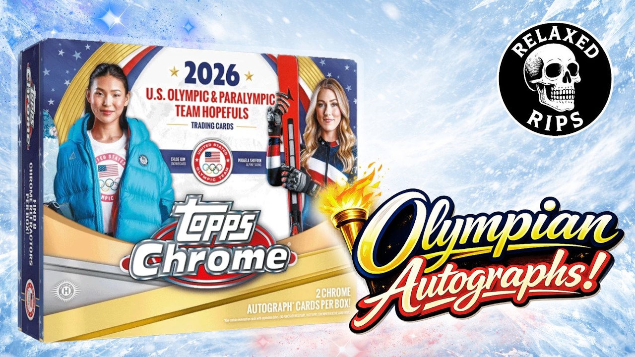 SHOW ME the Olympic Gold // Beautiful cards / Bonus auto's / + more...2026 Topps Chrome Olympics
