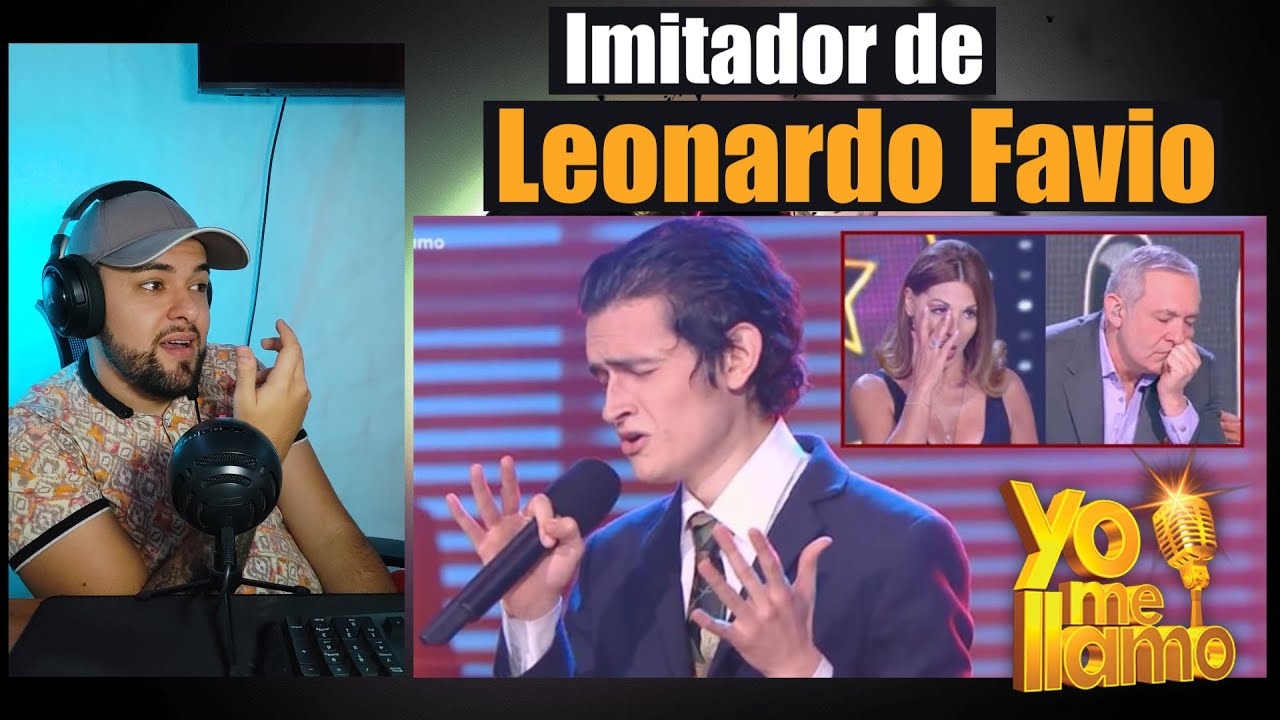 REACCIONO AL IMITADOR DE LEONARDO FAVIO🔴- Ella ya me olvido | Reacción/Análisis🎤