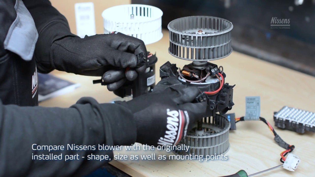 How to: Installatie Nissens interieurventilator BMW 5, E60 (2003-2010)