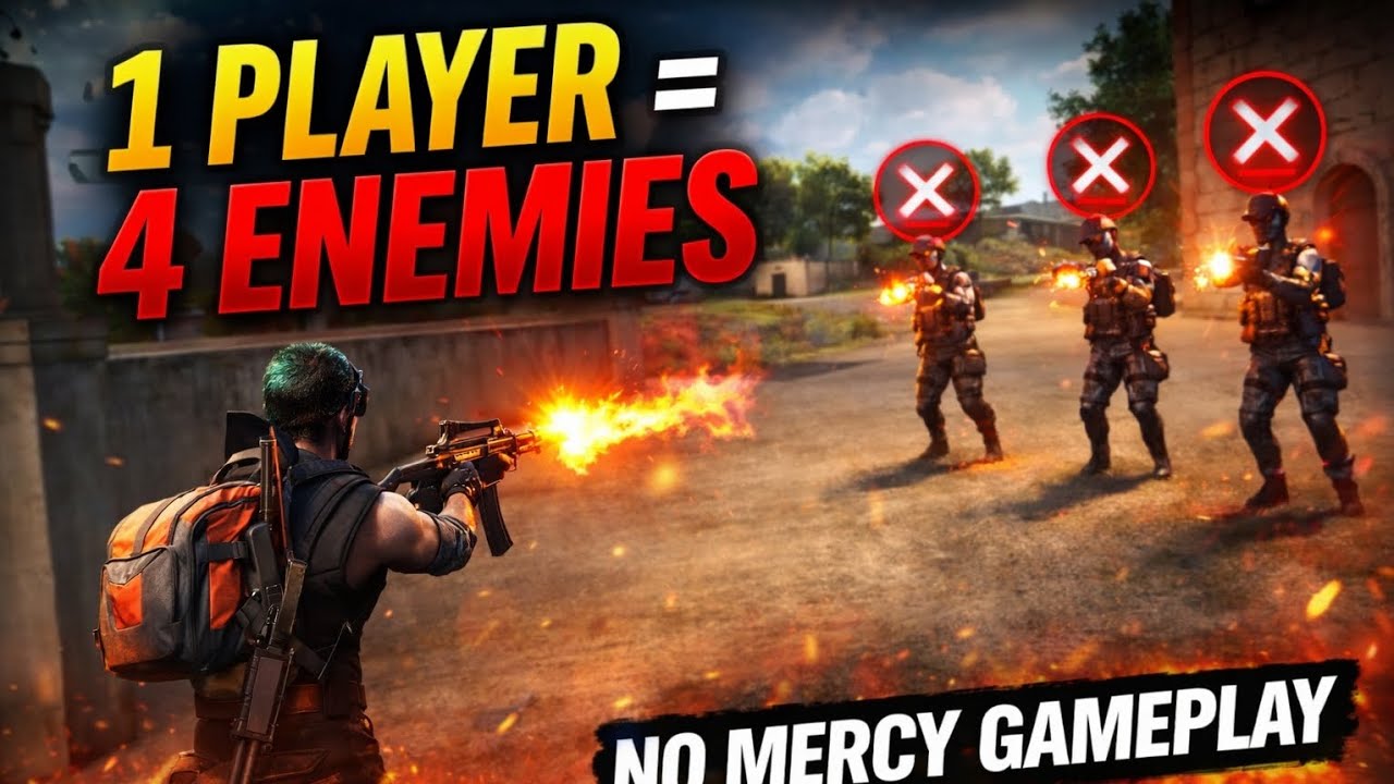 HIGH HEADSHOT RUSH 🔥 1 TAP = KILL 😱 FREE 