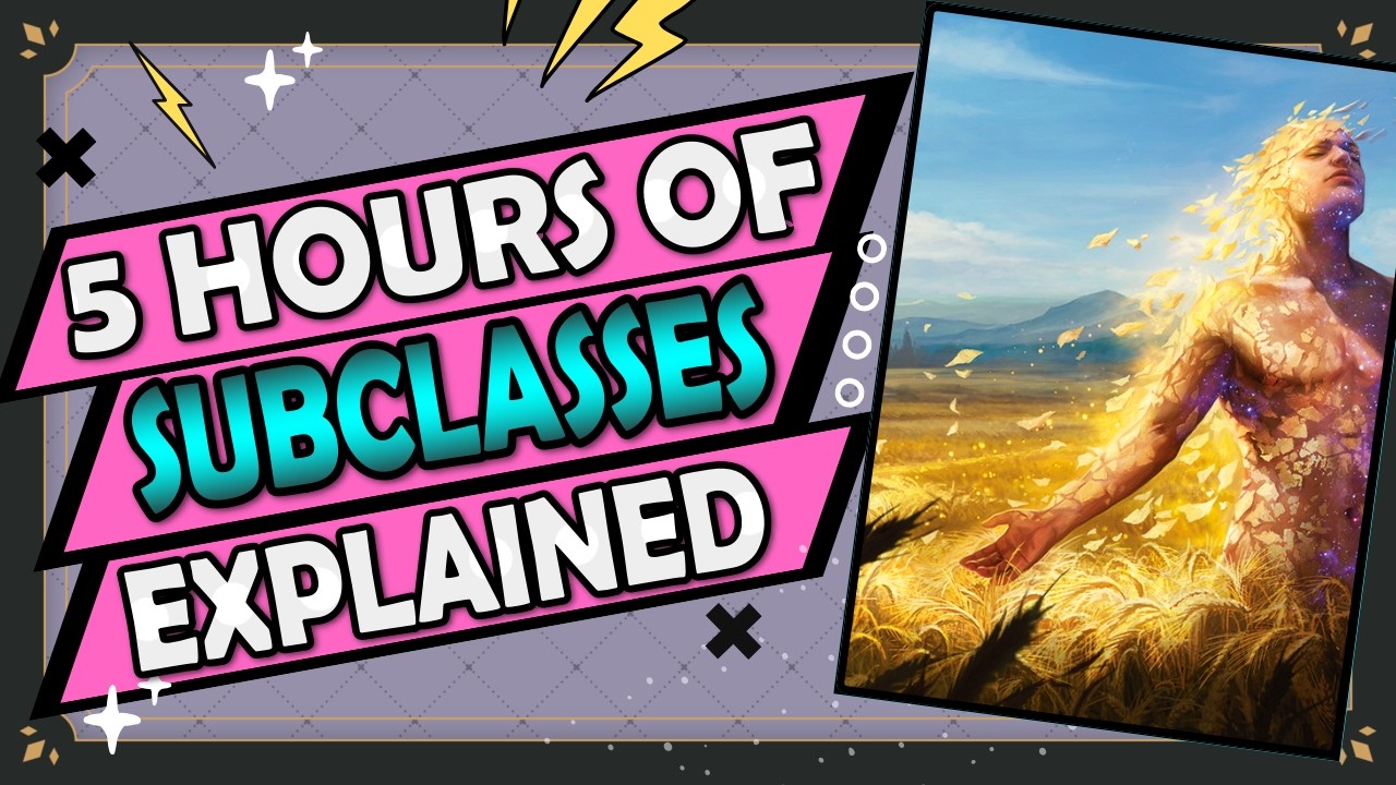 5 Hours of D&D Subclasses Explained to Fall Asleep To