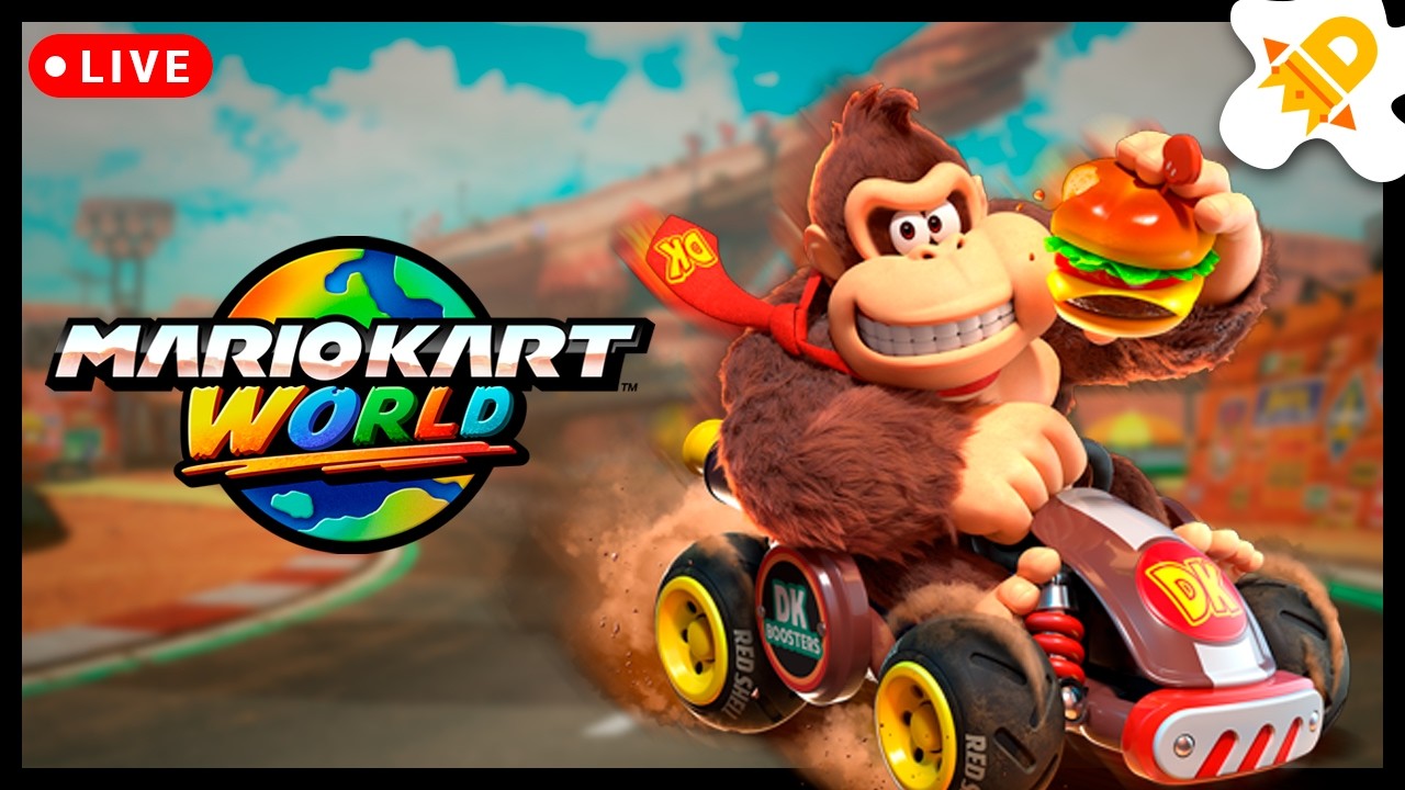 Mario Kart World com Inscritos! (Nintendo Switch 2)  - LIVE DUQUETAL