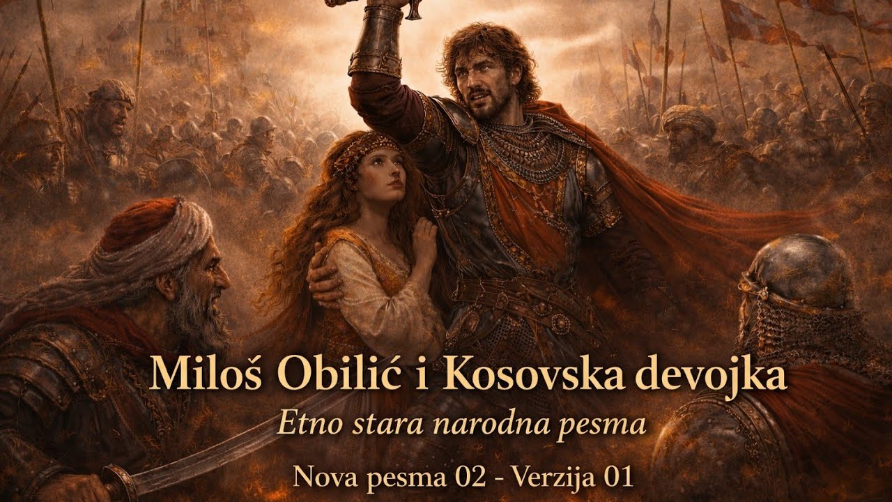 Miloš Obilic i Kosovska devojka/ etno stara narodna pesma/Nova pesma 02 - Verzija 01