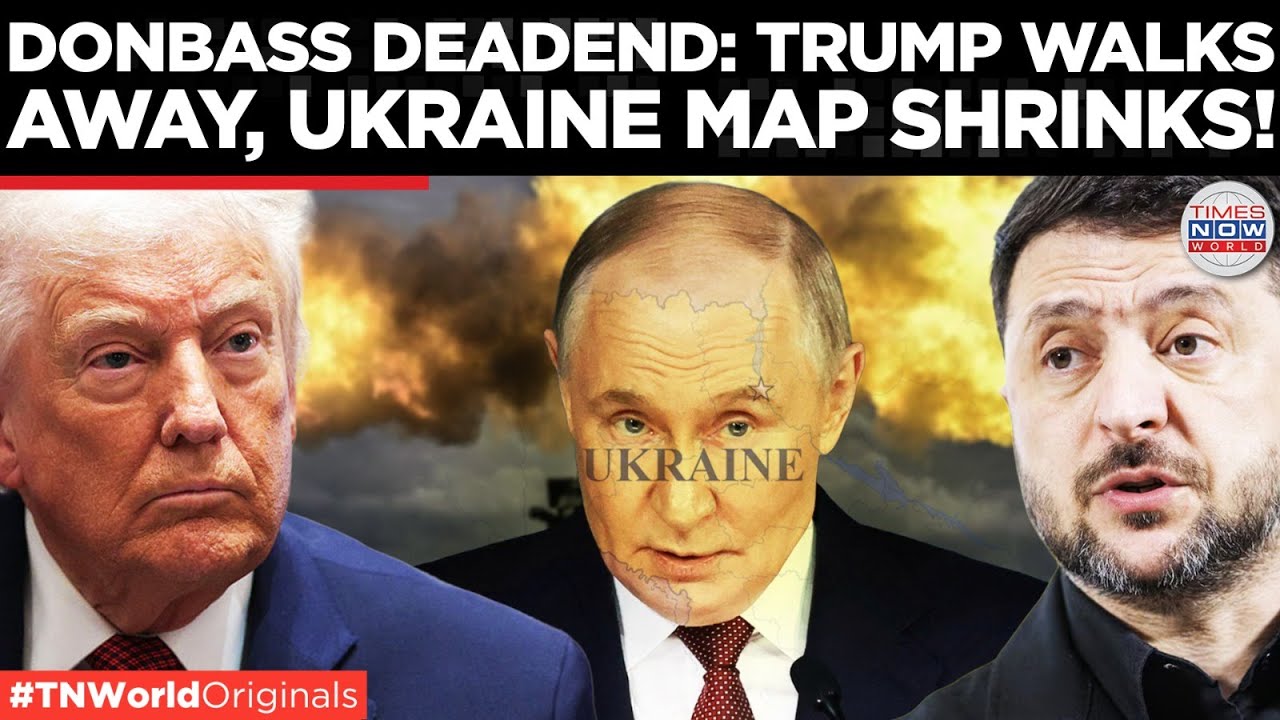 &lsquo;THORNY ISSUE&rsquo; EXPOSED: Trump Signals Ukraine Will Lose Donbass | Times Now World | Times Now World