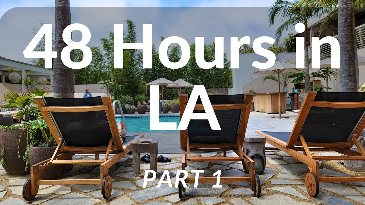48 Hours in LA - Vlog | Marina Del Ray, Brentwood, Venice Beach | Part 1.