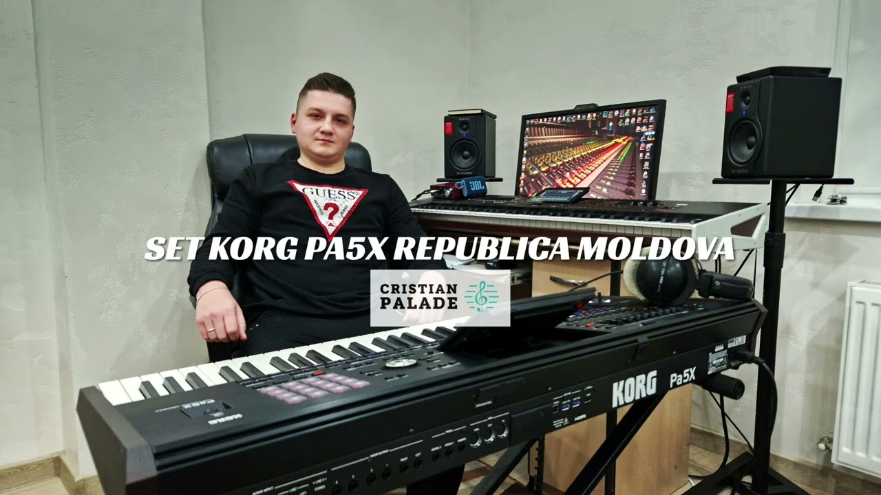 KORG Pa5X SET FOLCLOR REPUBLICA MOLDOVA CRISTIAN PALADE