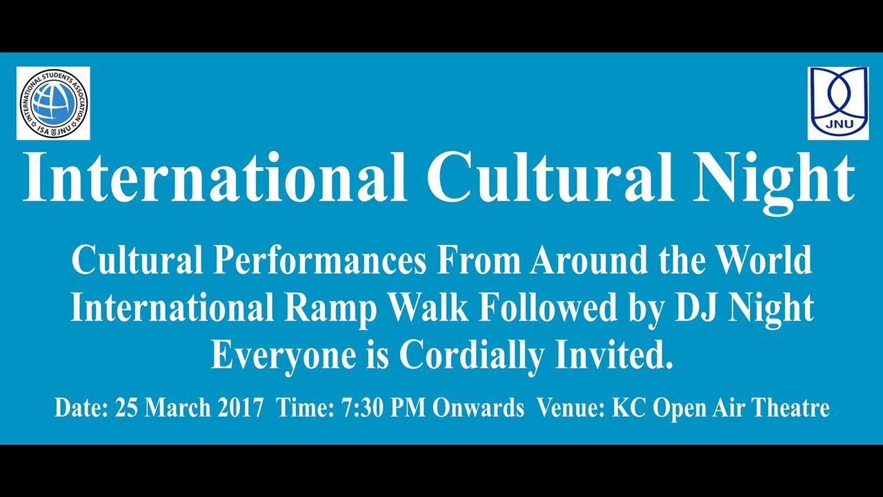 JNU International Cultural Night 2017