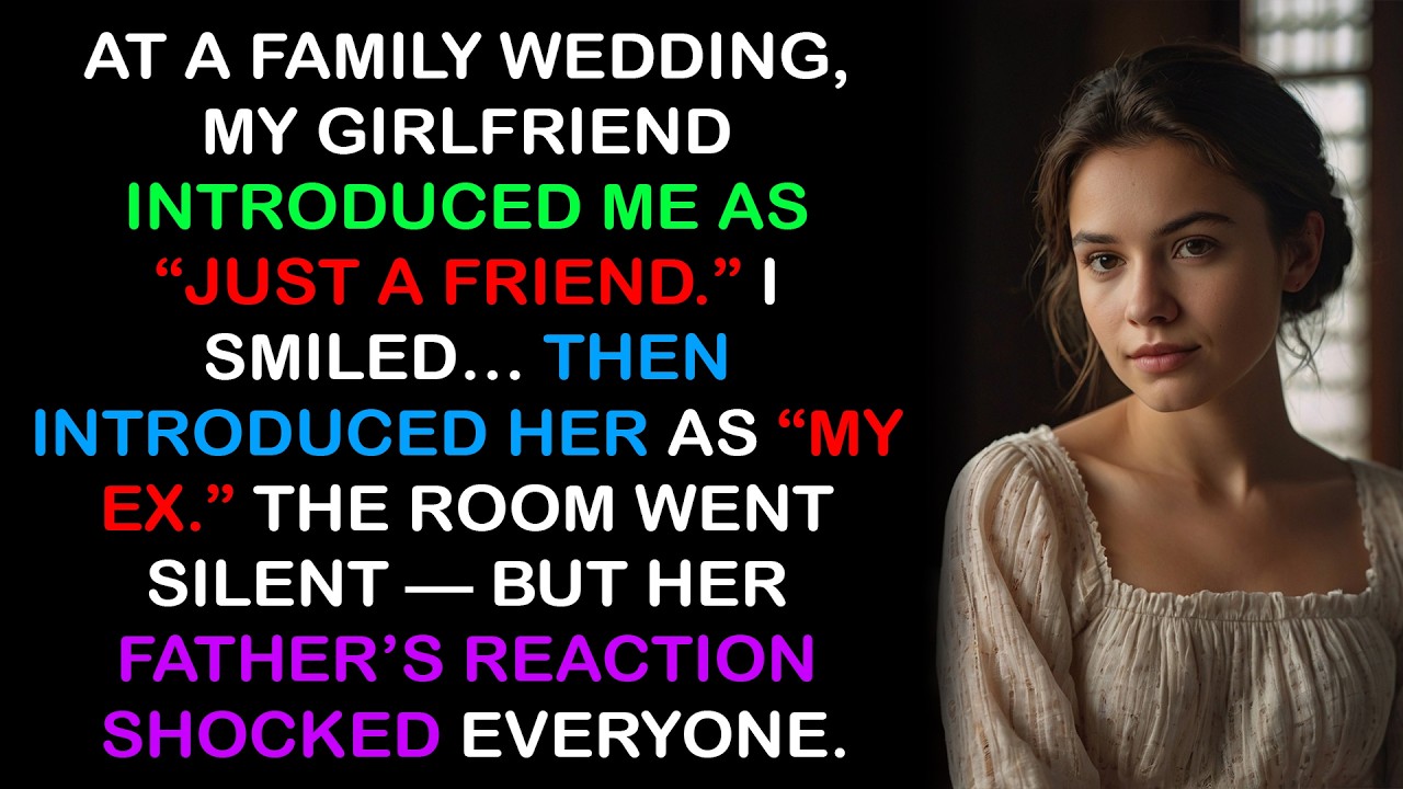 At a Family Wedding, My Girlfriend Called Me “Just a Friend”… So I Introduced Her as My Ex