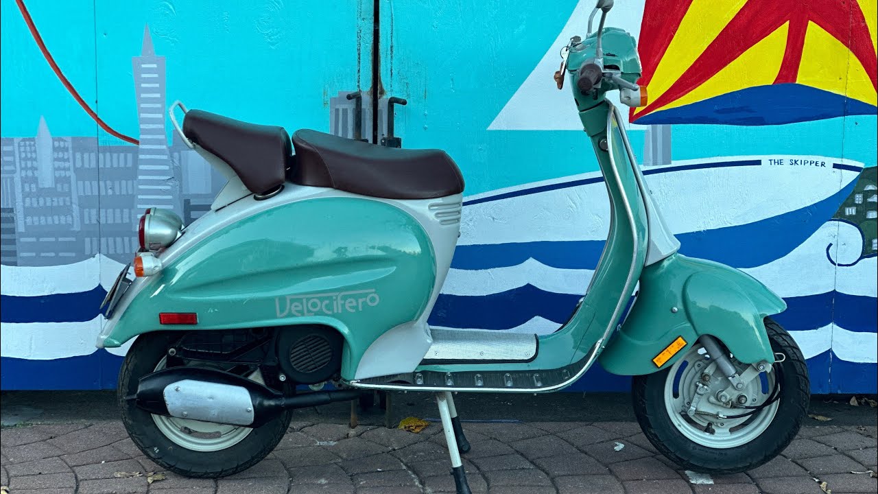 1997 Italjet Veloifero Vespa style scooter moped!  