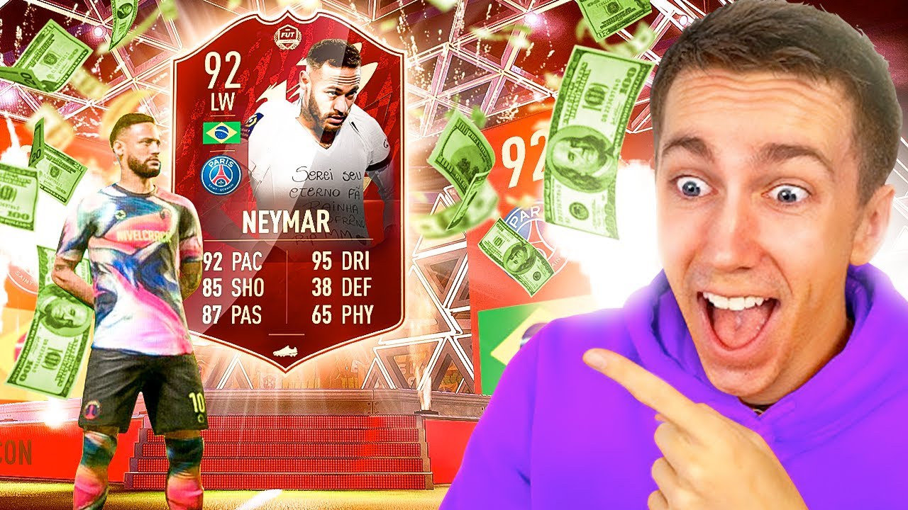 First To Get Red Neymar Gets $10,000