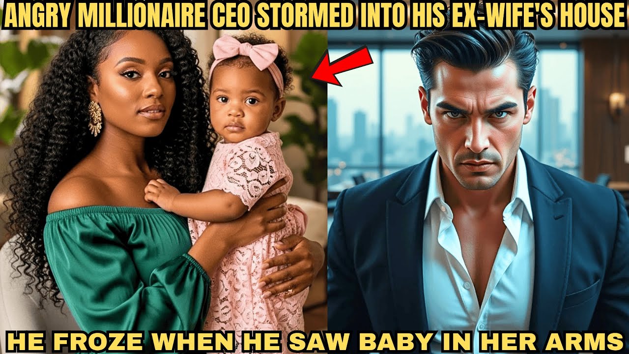 Angry Millionaire Ceo Stormed Into His Ex-wife's House – He Froze When He Saw Baby In Her Arms