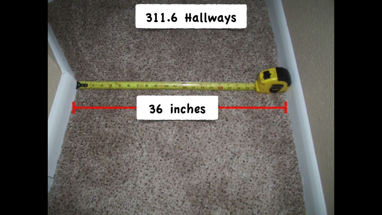 IRC Chapter 3, Means of Egress - The Path