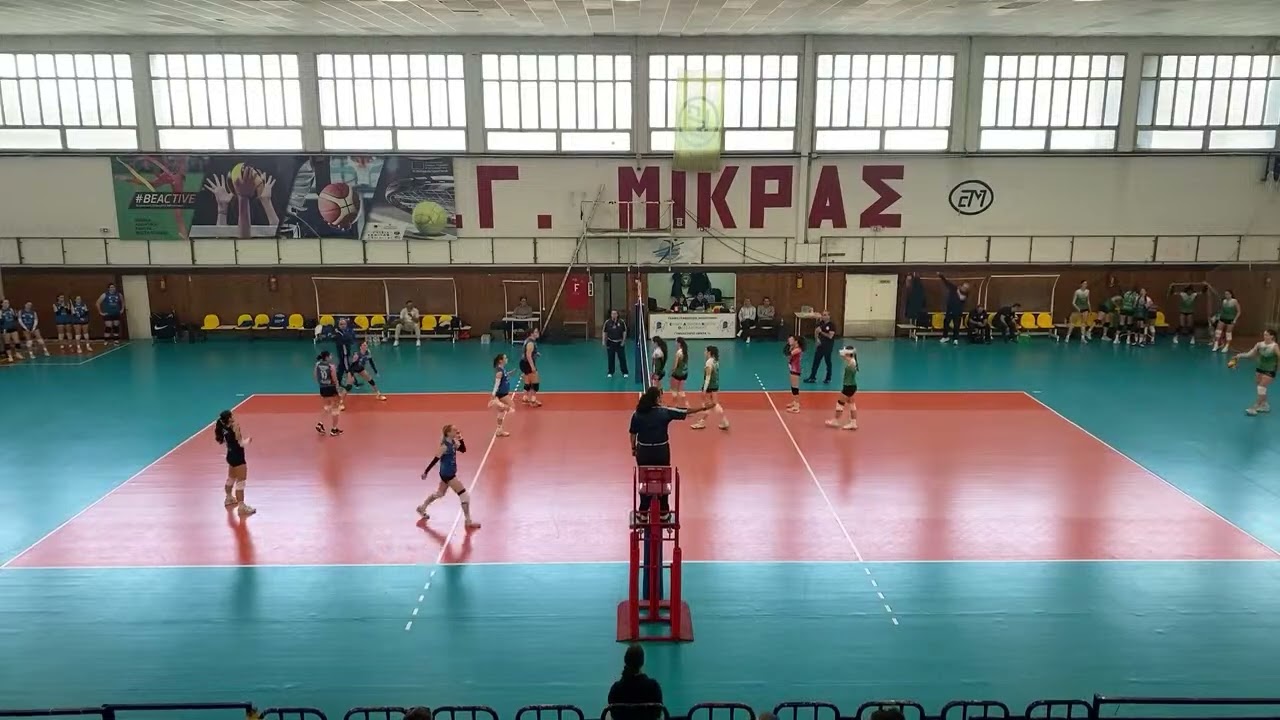 Ελπίς Αμπελοκήπων - Πιερικός ( Ημιτελική Φάση του Πανελλήνιου Πρωταθλήματος Νεανίδων Κ20 Βόλεϊ )