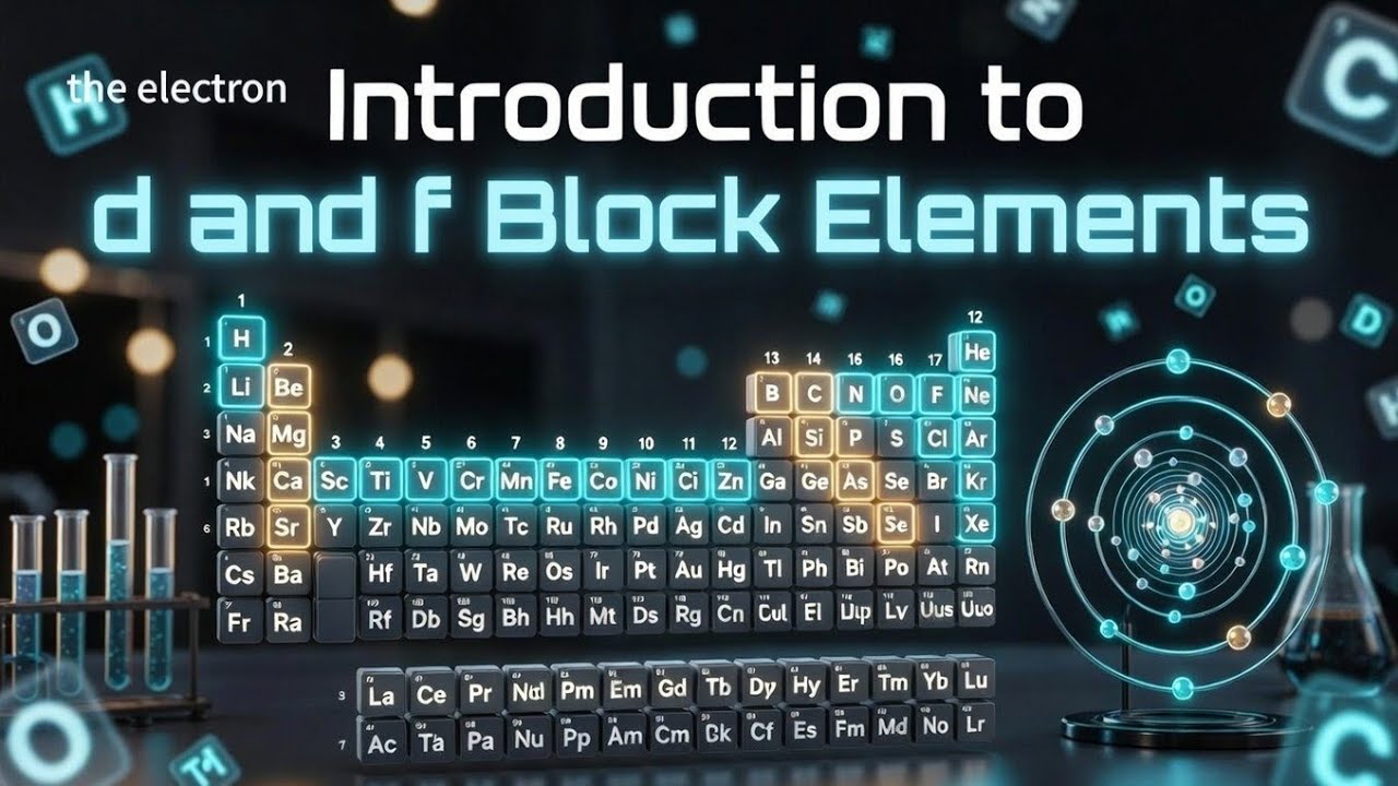 d and f Block Elements Lecture 01 Introduction| Electronic Configuration | | Class 12 Chemistry