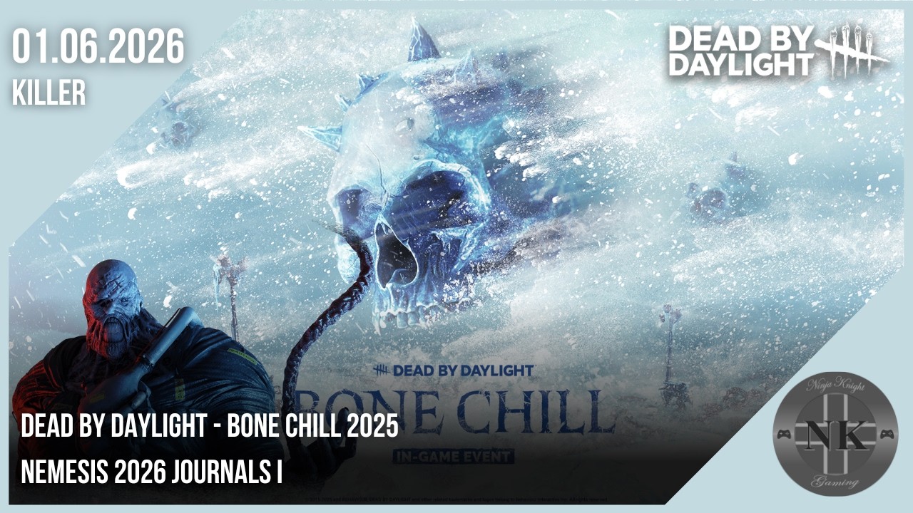 Dead by Daylight - Bone Chill 2025: Nemesis 2026 Journals I
