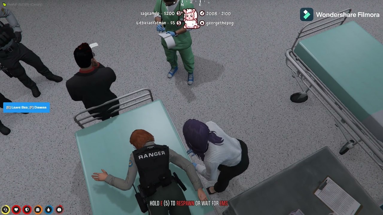 Highlight: Tessa Lamb gets a concussion and goes on an adventure! | NoPixel GTA RP