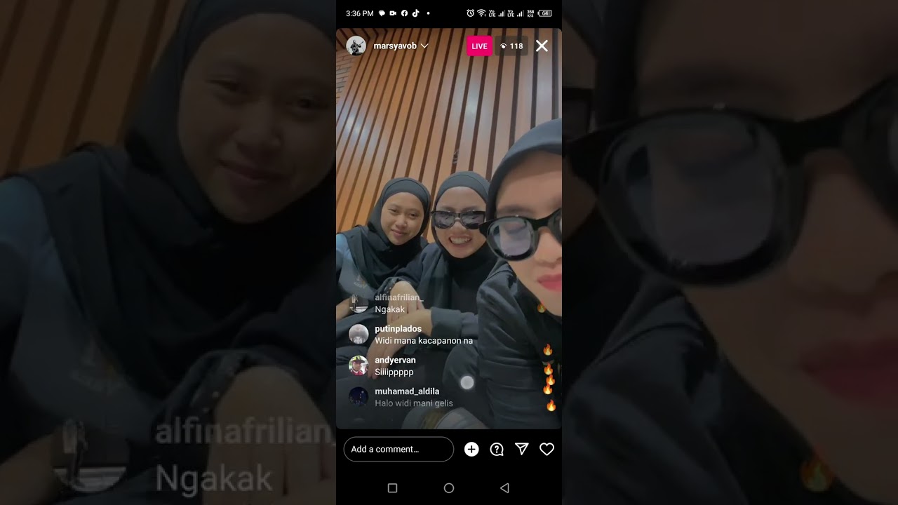 VOB Voice Of Bacaperot LIVE IG Marsya ketawa bikin candu...