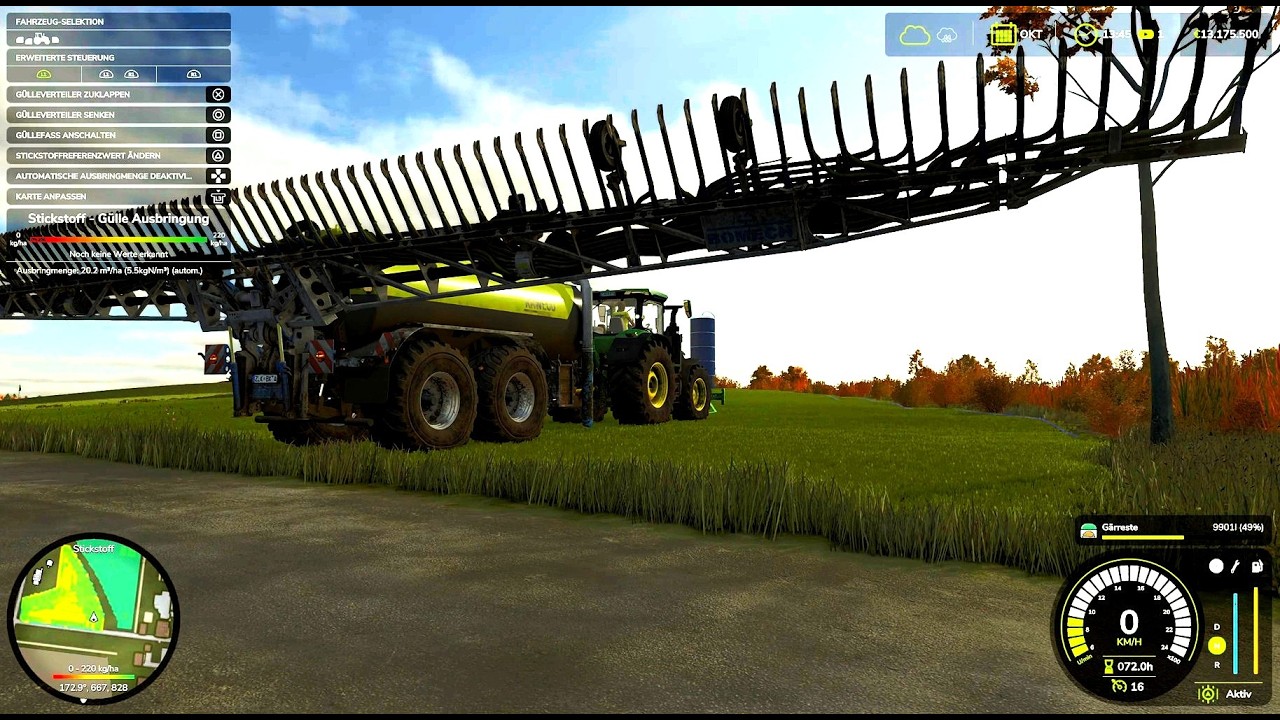 LS25 | Gärreste ausbringen - Spreading digestate | John Deere 7R 310 & Kaweco Profi II | Zielonka