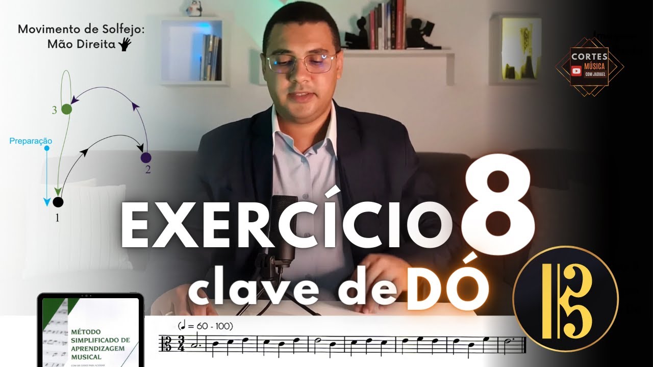 MSA Exercício 8 na Clave de DÓ (Fase 4)  #MSA #cortes