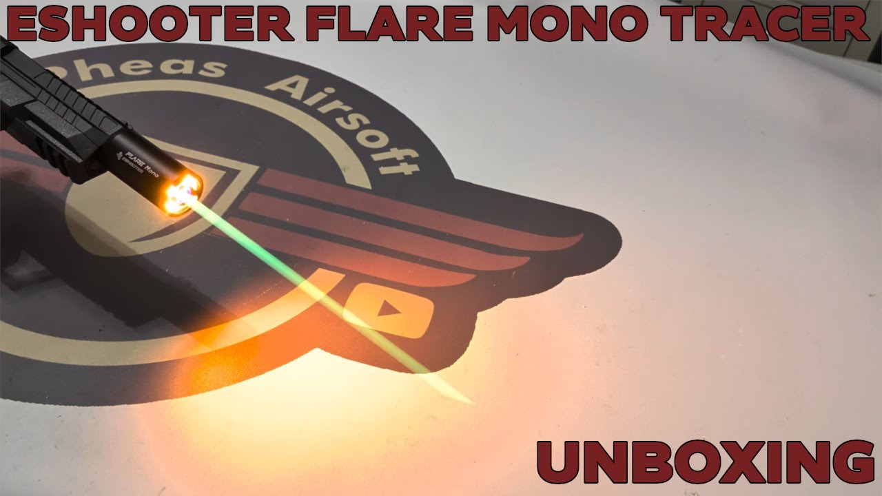[РАСПАКОВКА] [ОБЗОР] ESHOOTER FLARE MONO — компактный трассирующий патрон!