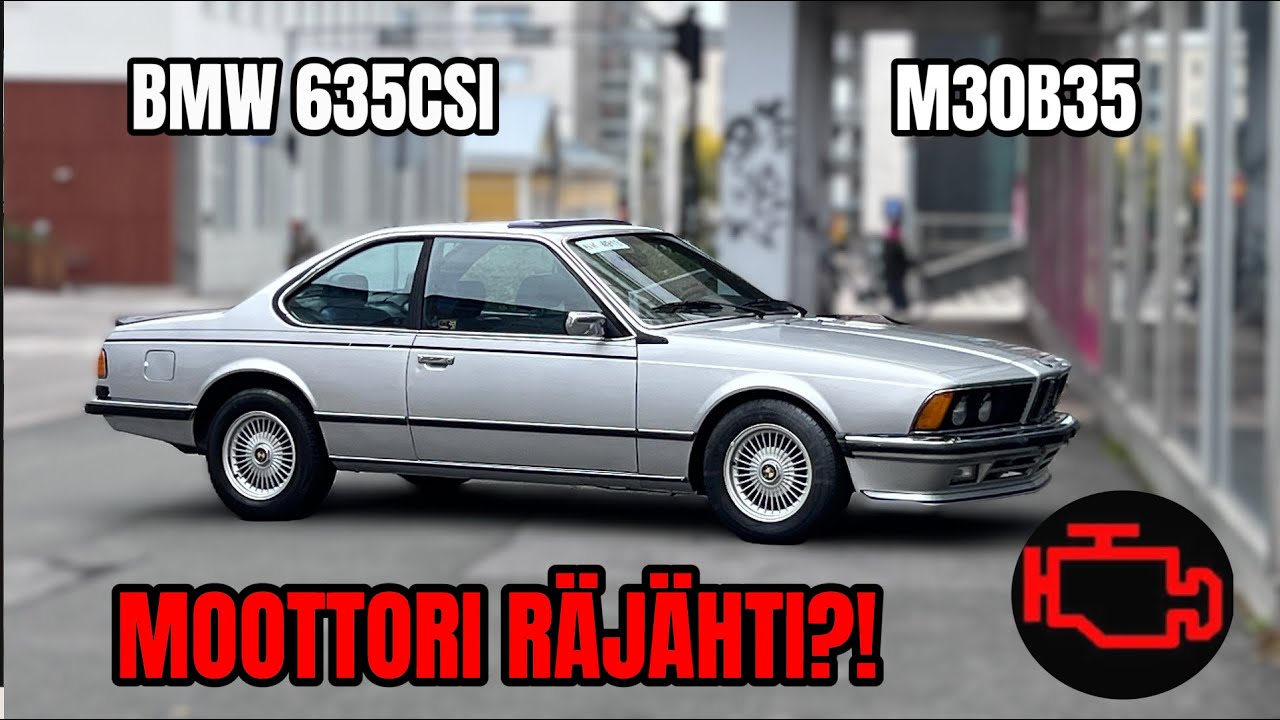 635CSI MOOTTORIN TÄYSTUHO & VAIHTO !