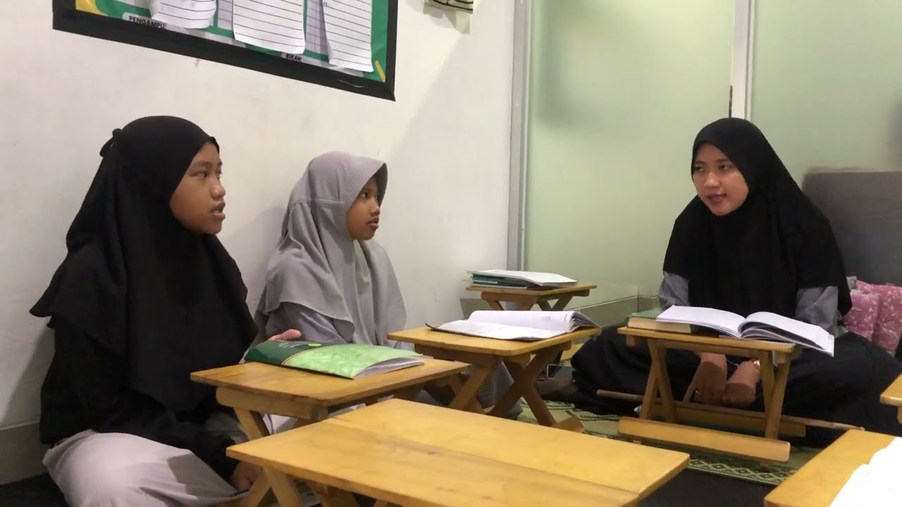 Bagian istimewa magang metode ummi  bersama ustazdah vidia hari ke 2 sesi ke 2