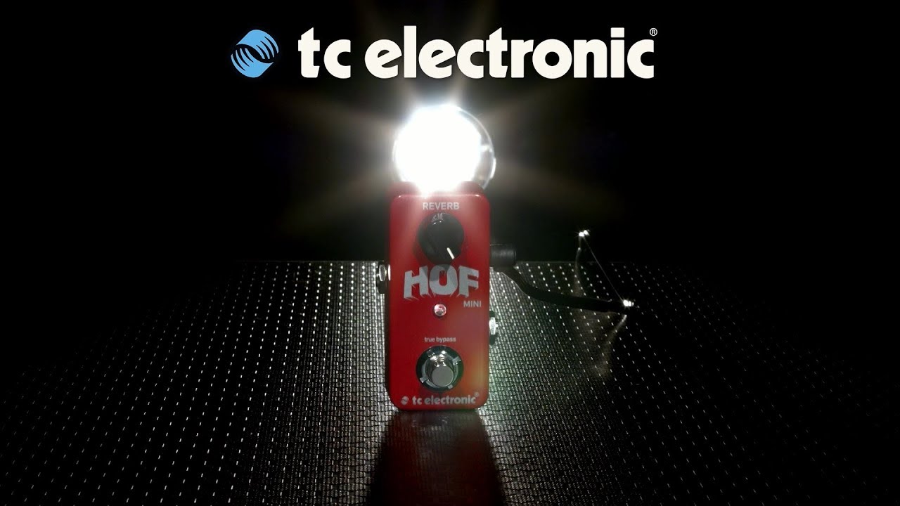 TC Electronic Hall of Fame Mini Reverb | Gear4music demo