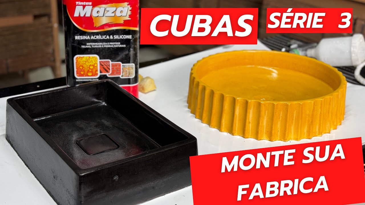 Como Montar Sua Pr&oacute;pria F&aacute;brica de Cubas de Concreto em Casa | Guia Completo