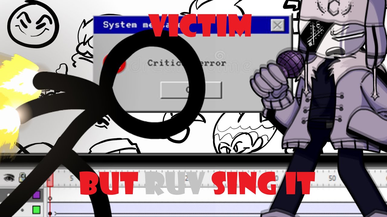 So , You Wanna Go Huh... , Victim but Ruv Sing It | FNF COVER