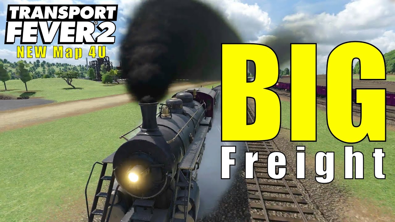 Это что-то невероятное!!! Новая карта для Transport Fever 2 уже доступна!