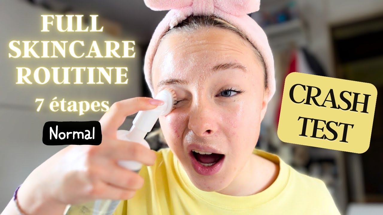 FULL ROUTINE SKINCARE  NORMAL en 7 étapes