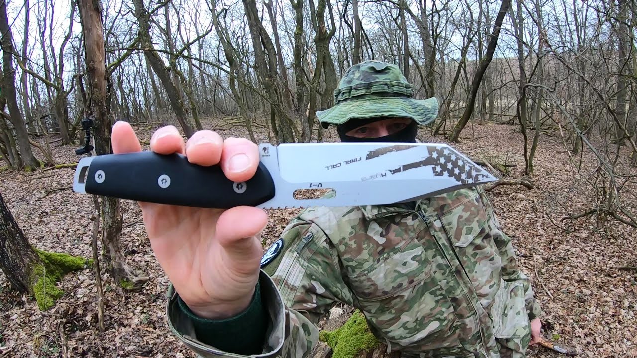 HYDRA KNIVES - FINAL CALL 1 - SLEIPNER STEEL - DESTRUCTION TEST - UNTIL IT BREAKS @HydraKnives