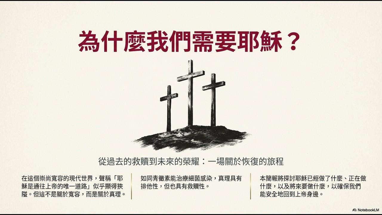 Why do we need Jesus ? (Chinese)