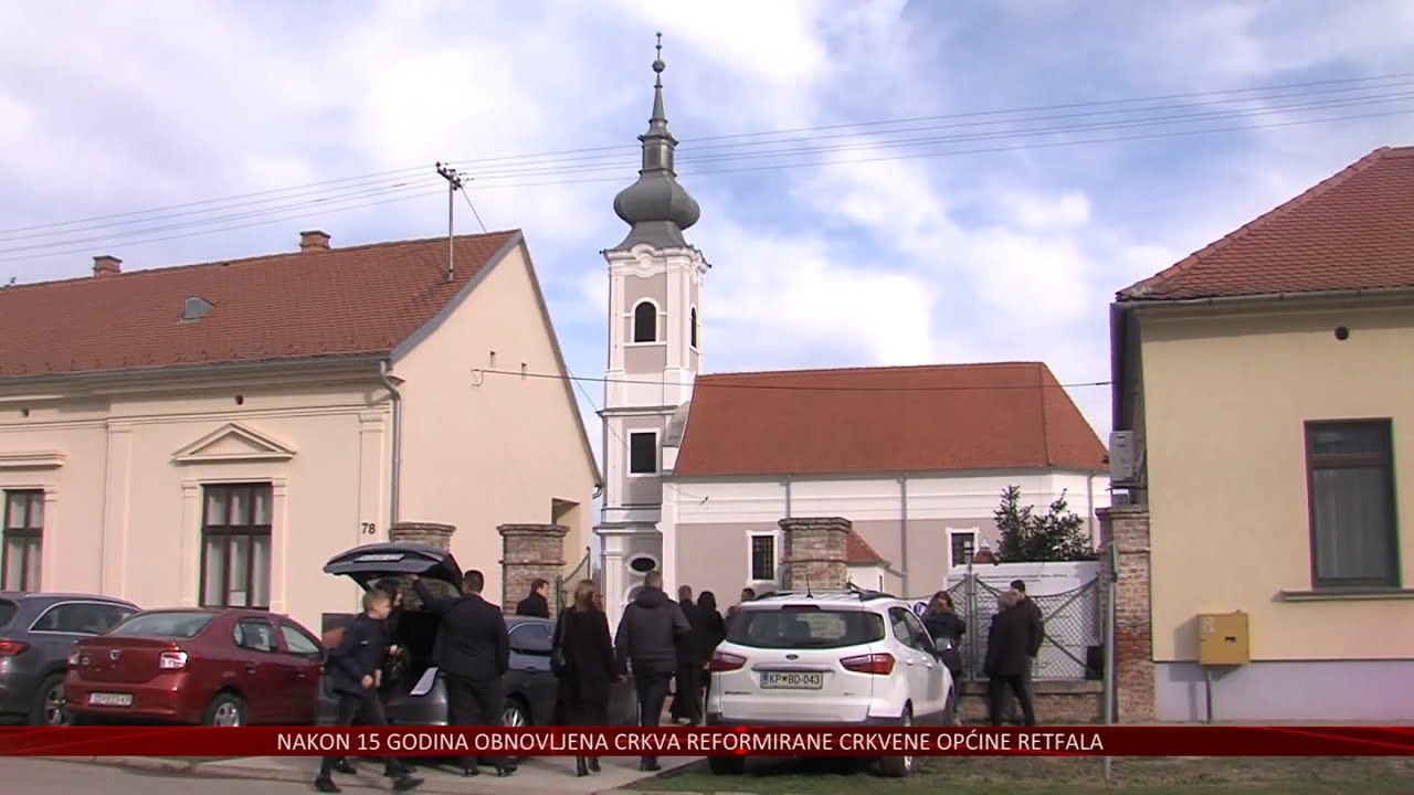 Nakon 15 godina obnovljena crkva Reformirane crkvene općine Retfala