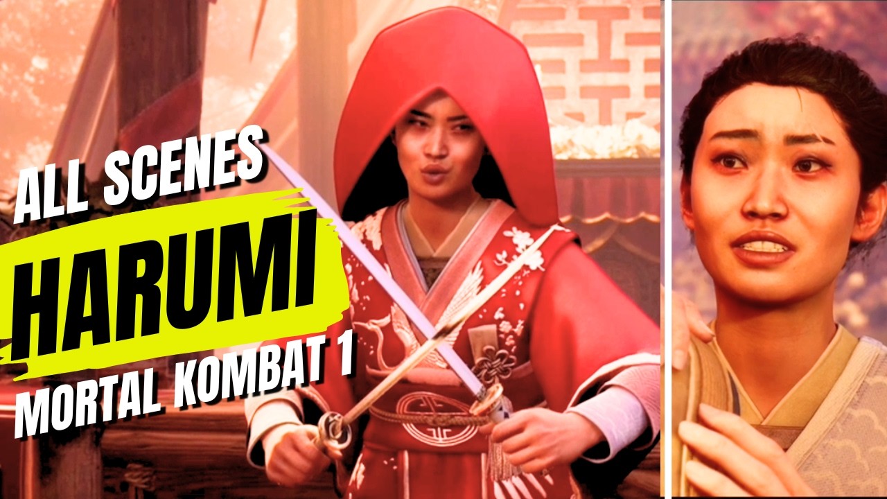 Mortal Kombat 1 - All Harumi Scenes
