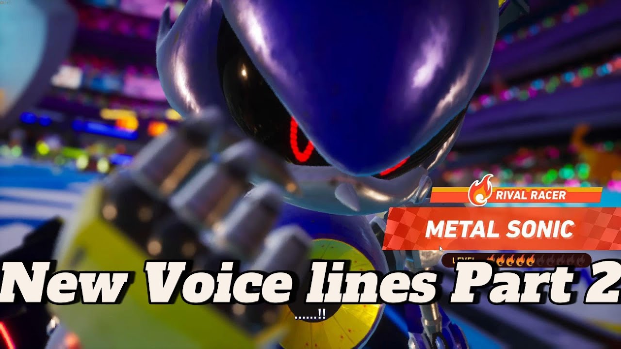 New Voice lines (MOD) for Metal Sonic + All Interactions Part 2