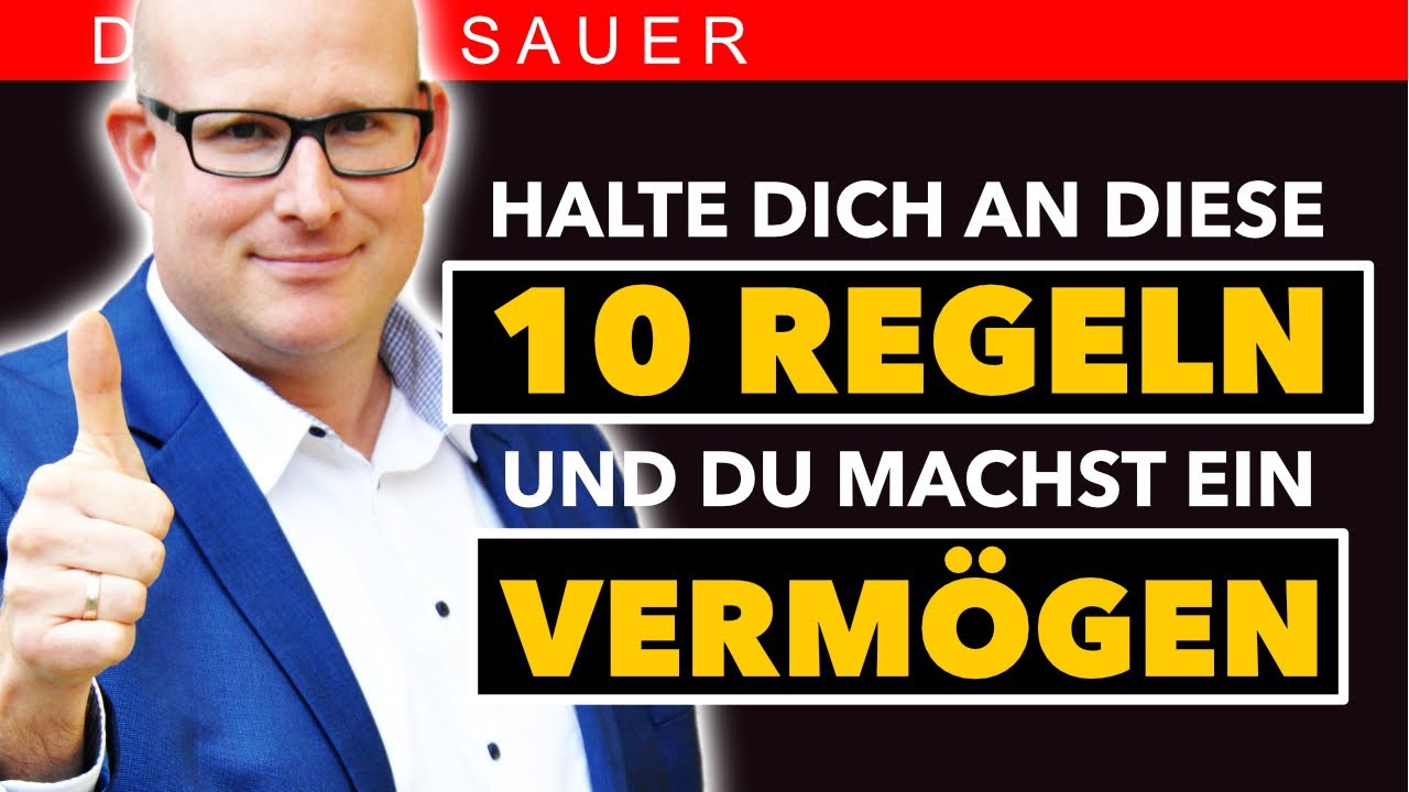 Die 10 ultimativen Gebote der sicheren und rentablen Geldanlage 2021!