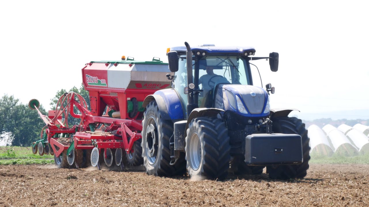 ㋛︎Siew Rzepaku 2022㋛︎Agromasz Salvis 3000㋛︎New Holland T7 270 BP㋛︎CASE IH Puma 160㋛︎Köckerling㋛︎