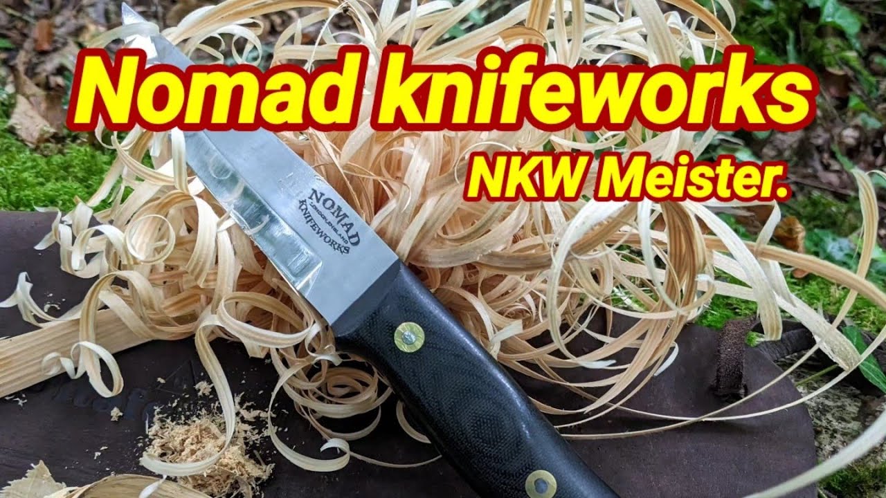 Нож Nomad ножевой мастерской NKW Meister, деревопрофессионал.