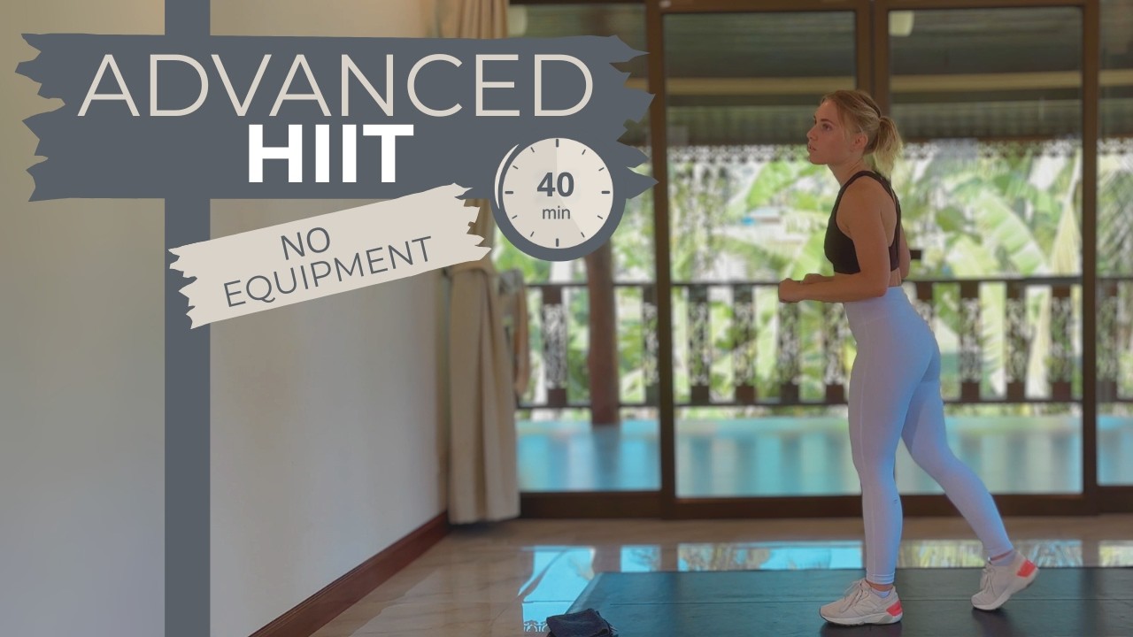 Advanced Full Body HIIT Workout (40 Minutes) | Cardio + Strength + Abs