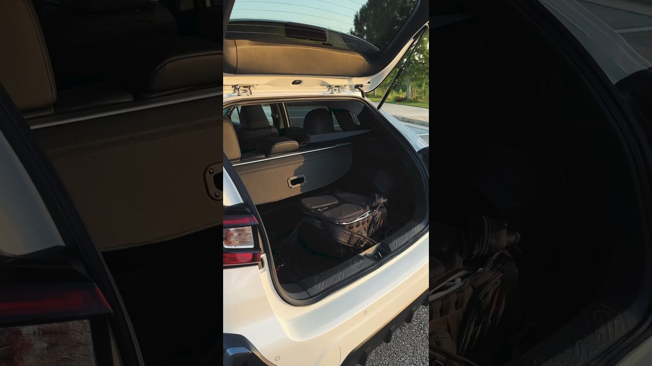 The Subaru Crosstrek has a Versatile Cargo Area // 2024 Subaru Crosstrek Review