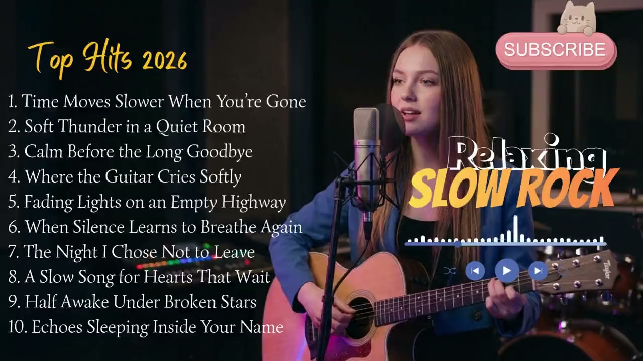 Soft Rock Relaxing Playlist 2026 🌅 Best Slow Rock Hits for Stress Relief