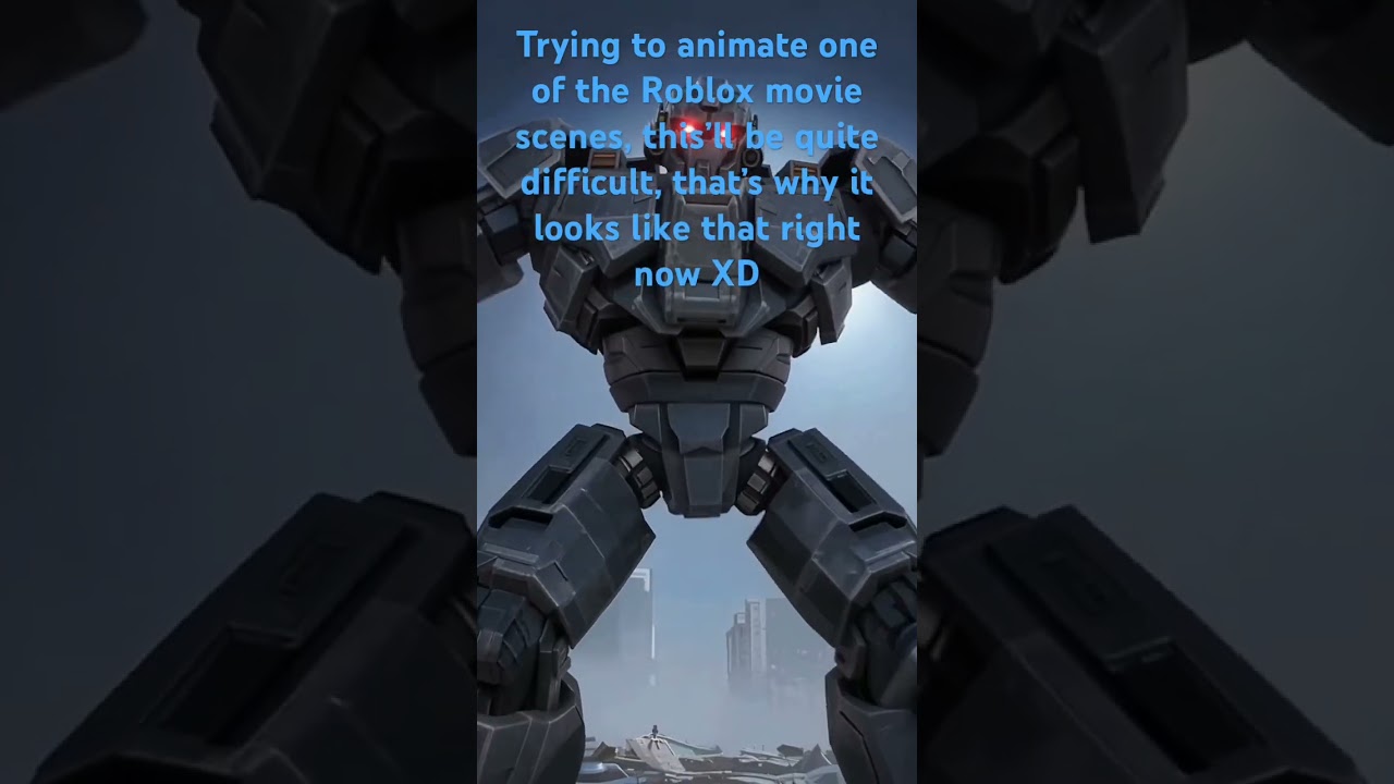 Trying to animate Roblox The Movie! (It&rsquo;s difficult kinda)