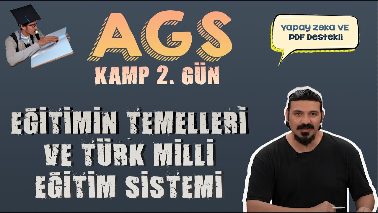 MEB-AGS 2026 | Eğitimin Temelleri ve Türk Milli Eğitim Sistemi - 2 | #ags #öabt #meb