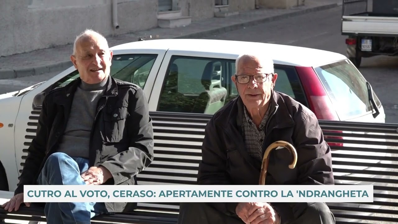 CUTRO AL VOTO, CERASO: APERTAMENTE CONTRO LA 'NDRANGHETA