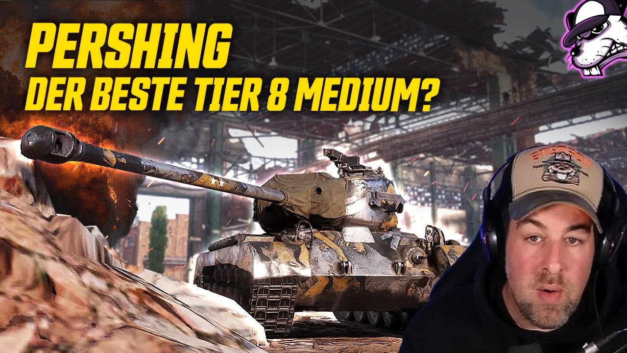 Pershing - Der beste Tier VIII Forschungsbaum - Medium ? [WoT - Gameplay - Deutsch]