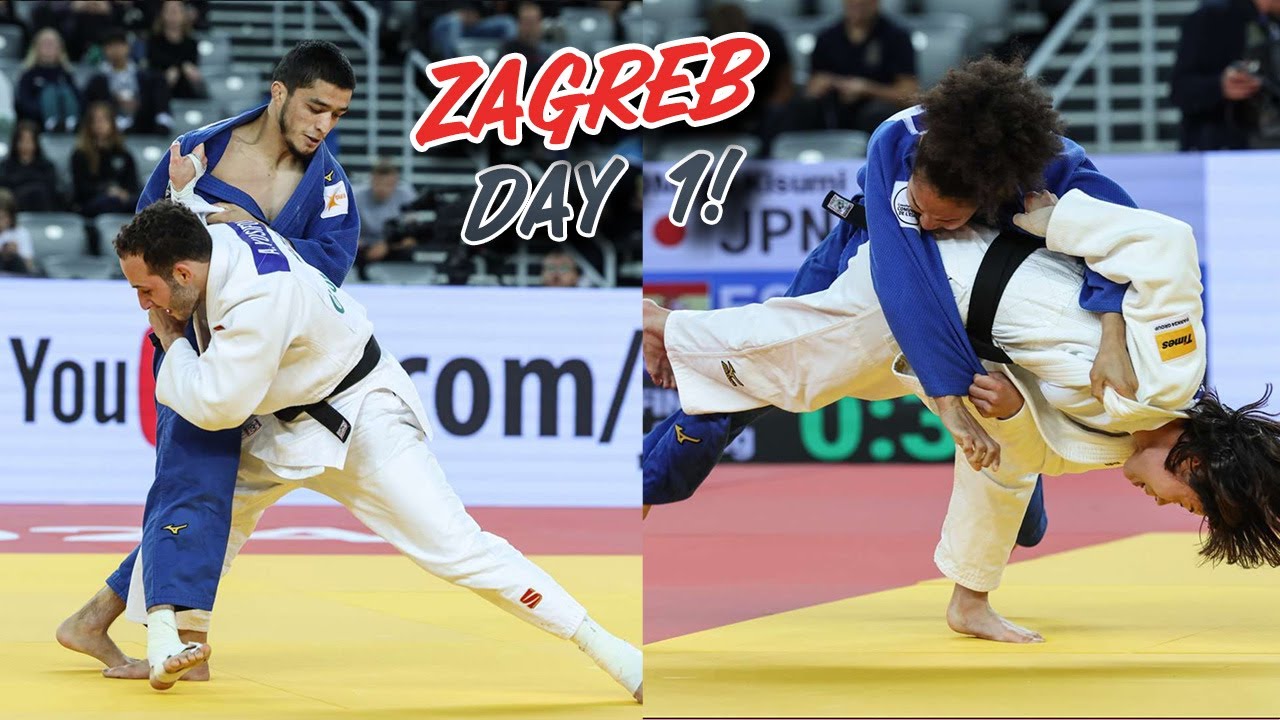 Judo Zagreb GP 2024 - DAY 1 Highlights