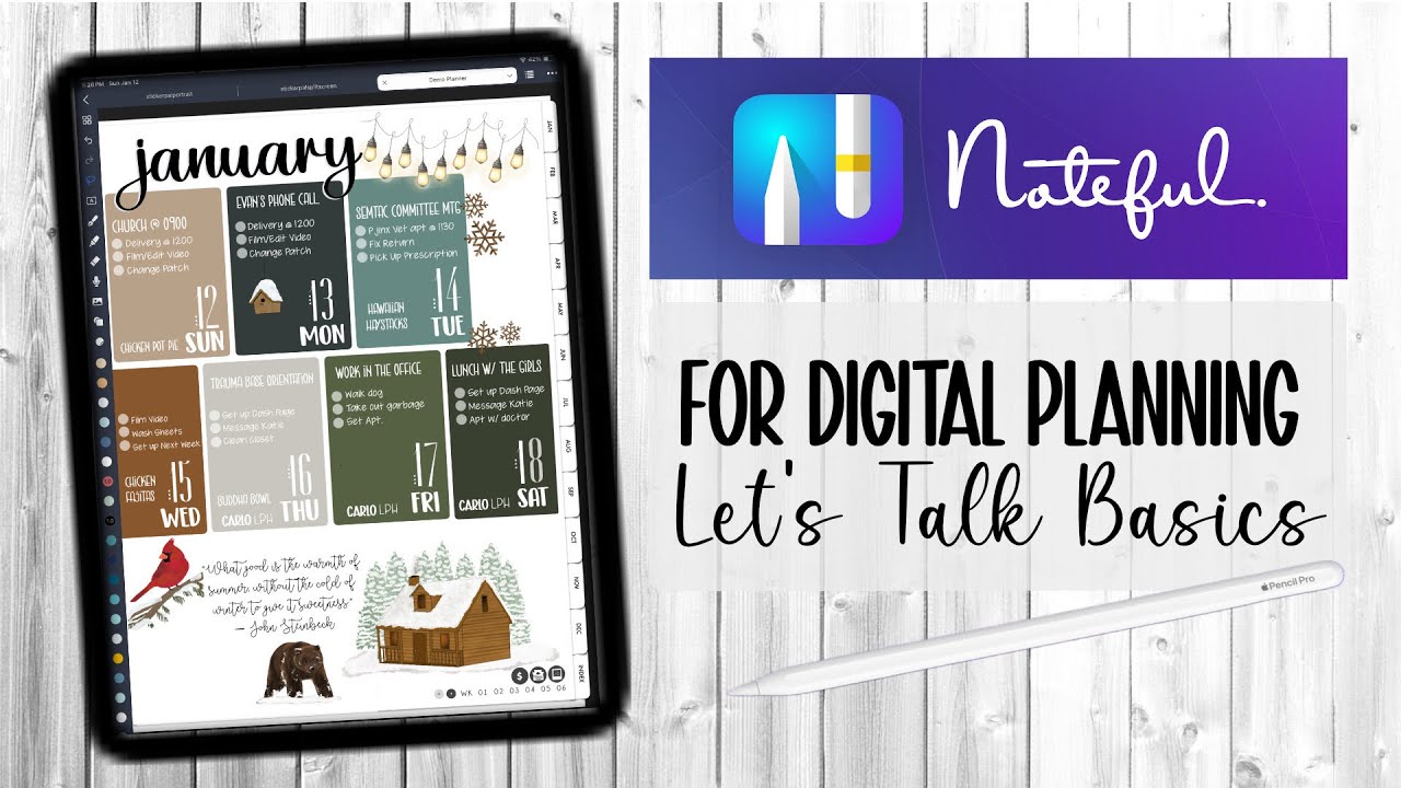 Noteful Basics: Getting Started with Digital Planning