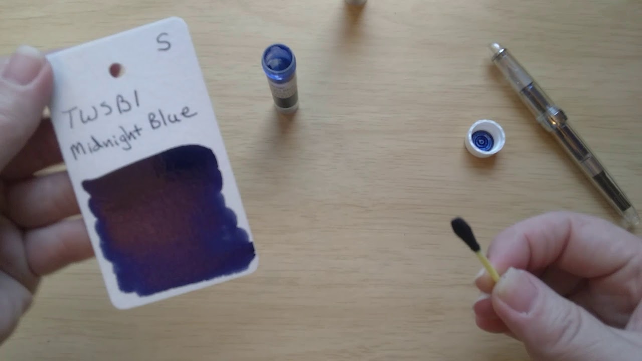 Day 30 -- TWSBI Midnight Blue -- 30 Blue Inks 30 Days